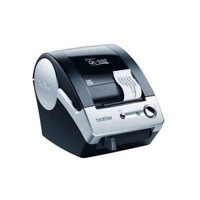 Etichette Adesive Compatibili Brother DK-22210 – 30.48m X 29mm, Per QL-500/570/550 (5 Rotoli)