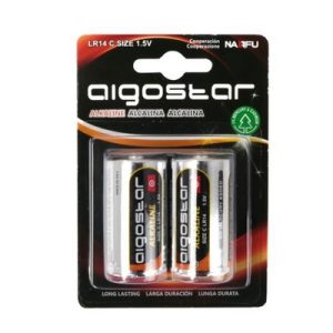 Foto principale Aigostar 2 Batterie mezzatorcia C 1,5V Alcaline