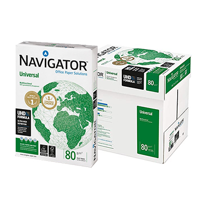 Foto principale Carta A4 Navigator Universal 80gr confezione da 5 risme da 500 fogli