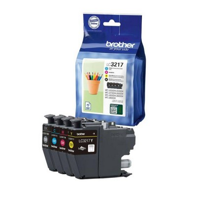 Foto principale Cartuccia Brother LC3217VAL originale NERO+COLORE