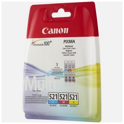 Foto principale Cartuccia Canon 2934B010 (Conf. da 3 pz.) originale COLORE