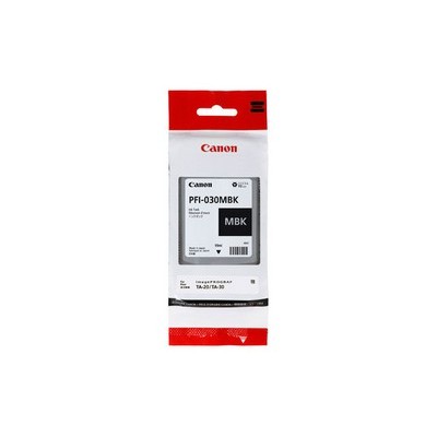 Foto principale Cartuccia Canon 3488C001AA PFI-030MBK originale NERO OPACO