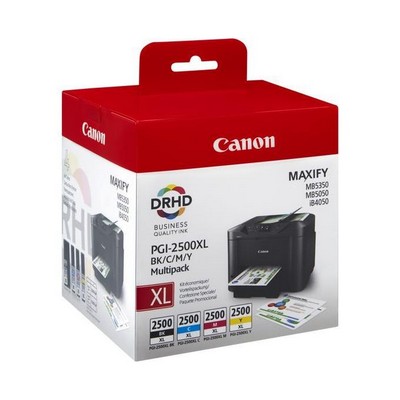 Foto principale Cartuccia originale Canon 9254B005 Multipack PGI-2500XL (Conf. da 4 pz.) NERO+COLORE