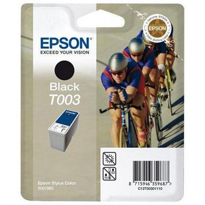 Foto principale Cartuccia originale Epson C13T00301120 T003 Ciclisti NERO