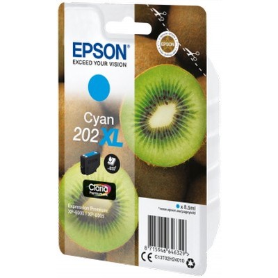 Foto principale Cartuccia Epson C13T02H24010 202 XL Kiwi originale CIANO