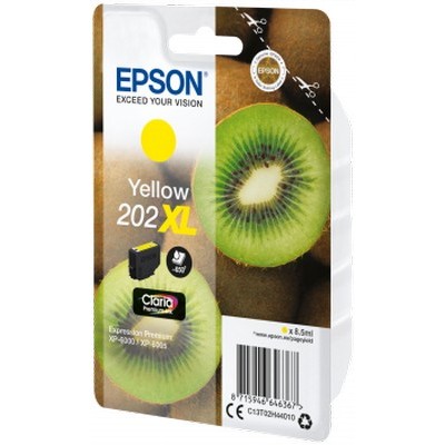 Foto principale Cartuccia Epson C13T02H44010 202 XL Kiwi originale GIALLO