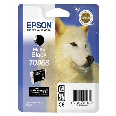 Foto principale Cartuccia Epson C13T09684010 originale NERO OPACO