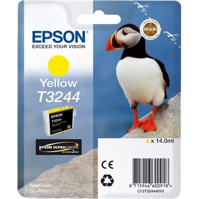 Foto principale Cartuccia Epson C13T32444010 T3244 Puffin – Pulcinella di Mare originale GIALLO