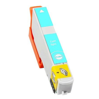 Foto principale Cartuccia compatibile Epson T2435 24 XL Elefante CIANO FOTOGRAFICO
