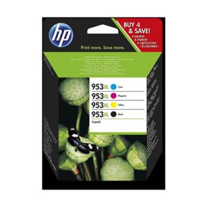 Foto principale Cartuccia originale Hp 3HZ52AE Multipack 953XL (Conf. da 4 pz.) NERO+COLORE