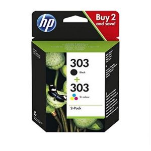 Foto principale Cartuccia originale Hp 3YM92AE Multipack 303 (Conf. da 2 pz.) NERO+COLORE