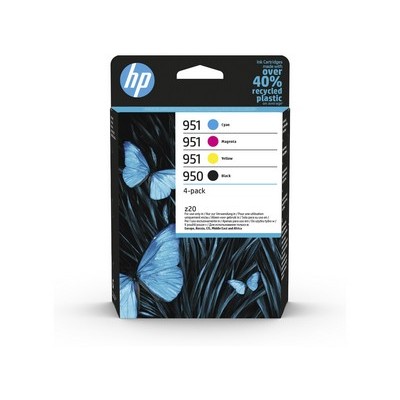 Foto principale Cartuccia originale Hp 6ZC65AE Multipack 950/951 (Conf. da 4 pz.) NERO+COLORE