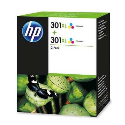 Foto principale Cartuccia originale Hp D8J46AE Multipack 301XL (Conf. da 2 pz.) COLORE