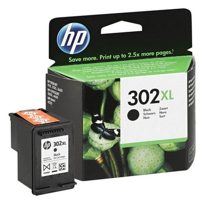 Cartuccia Hp F6U68AE-UUS 302XL originale NERO