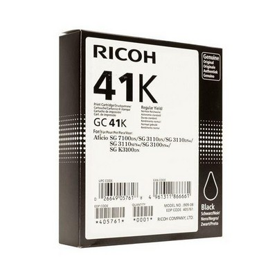 Foto principale Cartuccia originale Ricoh 405761 NERO