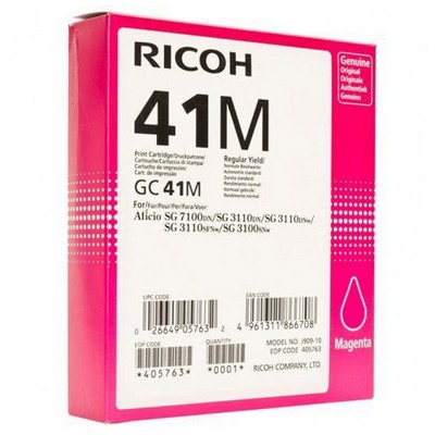 Foto principale Cartuccia Ricoh 405763 originale MAGENTA