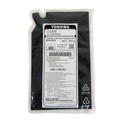 Foto principale Developer Toshiba 6LJ83445000 D2505 originale NERO