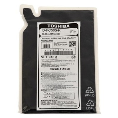 Foto principale Developer originale Toshiba 6LK49016300 D-FC505K NERO