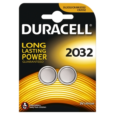 Foto principale Duracell 2 Batterie bottone CR2032 3V Litio