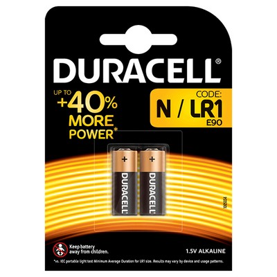 Foto principale Duracell 2 Batterie N / LR1 1,5V Litio