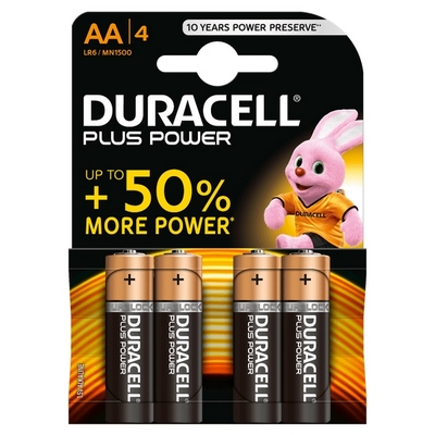 Foto principale Duracell Plus Power 4 Batterie stilo AA 1,5V Alcaline