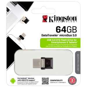Foto principale Pen Drive 64GB Kingston USB 3.0/MicroUSB DTDUO3/64GB