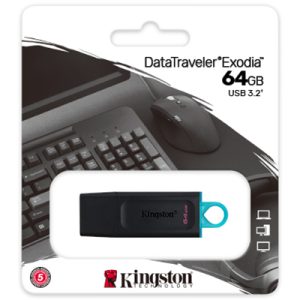 Foto principale Pen Drive 64GB Kingston USB 3.2 DTX/64GB