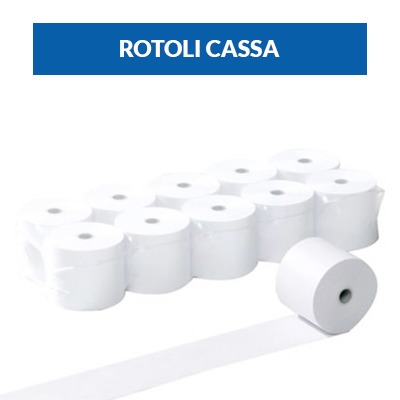 Rotoli termici registratori di cassa