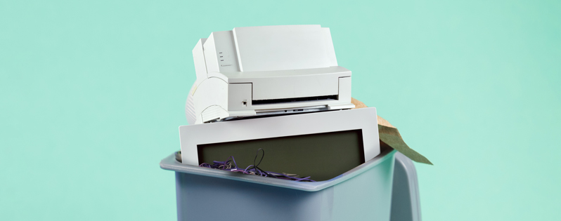 Smaltimento stampanti: come funziona?