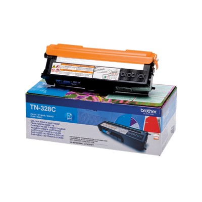 Foto principale Toner Brother TN328C originale CIANO