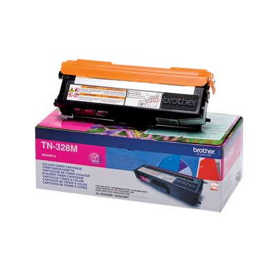 Foto principale Toner Brother TN328M originale MAGENTA