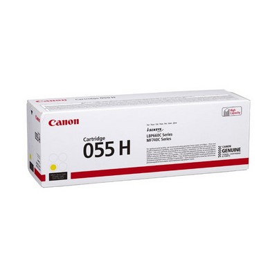 Foto principale Toner originale Canon 3017C002 055H GIALLO