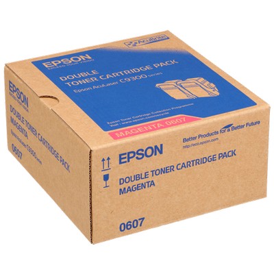 Foto principale Toner originale Epson C13S050607 (Conf. da 2 pz.) MAGENTA