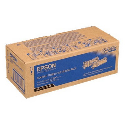 Foto principale Toner originale Epson C13S050631 (Conf. da 2 pz.) NERO