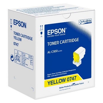 Foto principale Toner originale Epson C13S050747 0747 GIALLO