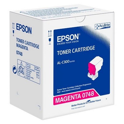 Foto principale Toner originale Epson C13S050748 0748 MAGENTA