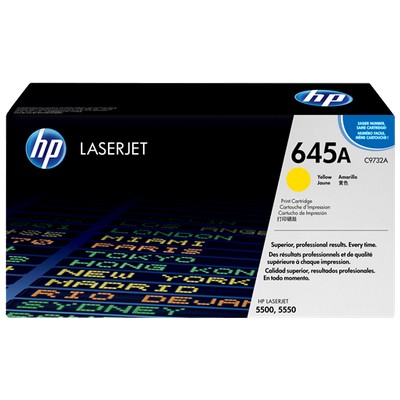 Foto principale Toner Hp C9732A originale GIALLO