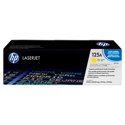 Foto principale Toner Hp CB542A originale GIALLO