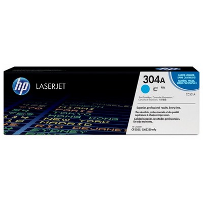Foto principale Toner Hp CC531A originale CIANO