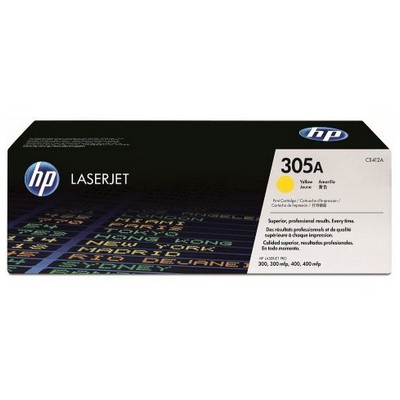 Foto principale Toner Hp CE412A originale GIALLO