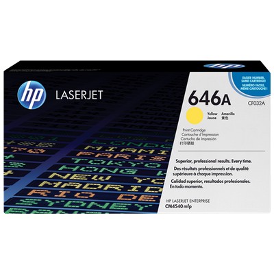 Foto principale Toner Hp CF032A originale GIALLO