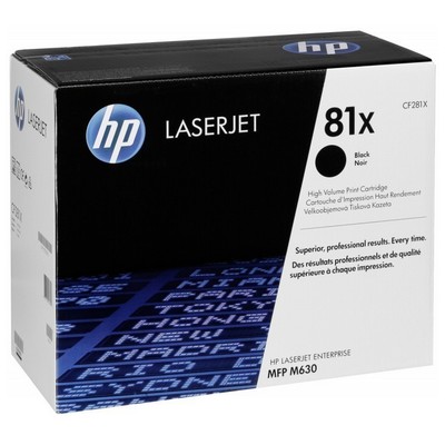 Foto principale Toner Hp CF281X 81X originale NERO