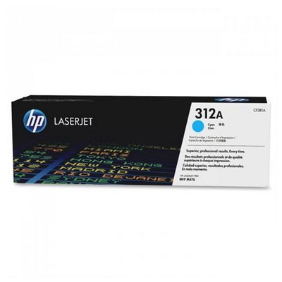 Foto principale Toner Hp CF381A 312A originale CIANO