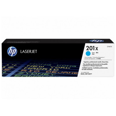 Foto principale Toner Hp CF401X 201X originale CIANO