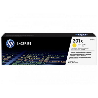 Foto principale Toner Hp CF402X 201X originale GIALLO