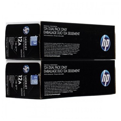 Foto principale Toner Hp Q2612AD (Conf. da 2 pz.) originale NERO