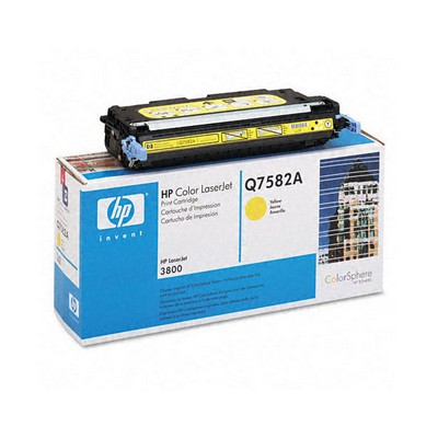 Foto principale Toner originale Hp Q7582A GIALLO