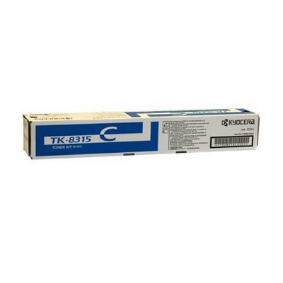 Foto principale Toner Kyocera-Mita 1T02MVCNL0 TK8315C originale CIANO