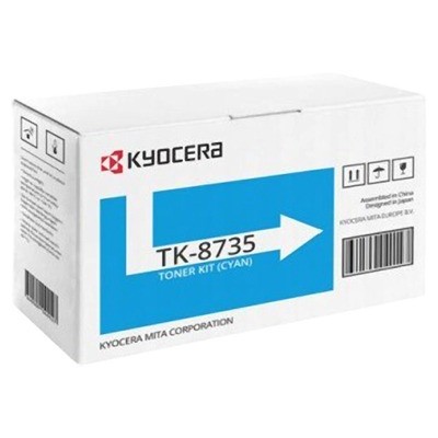 Foto principale Toner originale Kyocera-Mita 1T02XNCNL0 TK-8735C CIANO