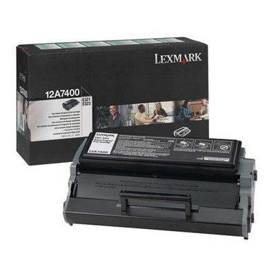 Foto principale Toner originale Lexmark 12A7400 NERO